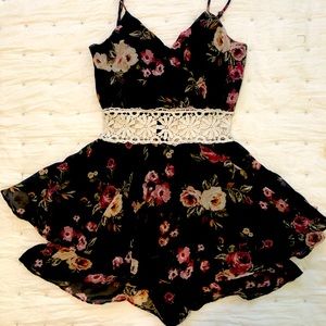 Floral Romper dress